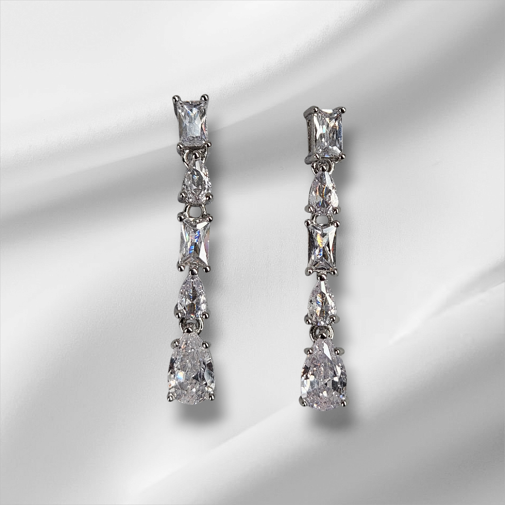 Aretes de plata